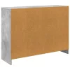  Széf fiókkal Beton Szürke 102 x 32 x 73,5 cm