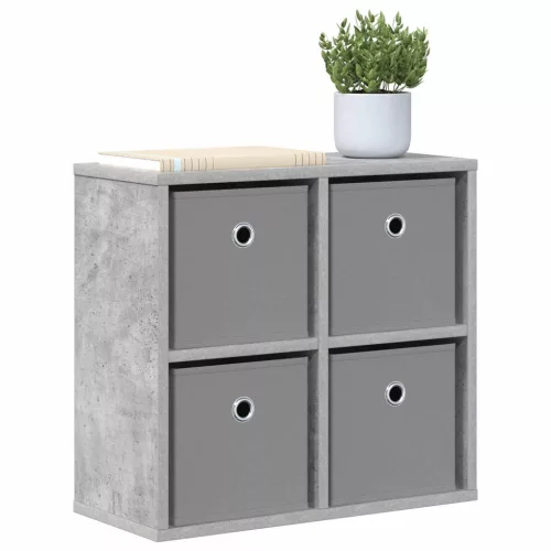  Széf fiókkal Beton Szürke 49,5 x 22 x 47 cm