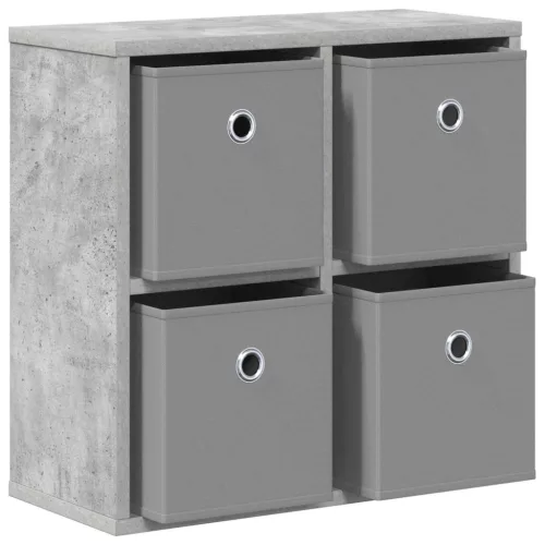 Széf fiókkal Beton Szürke 49,5 x 22 x 47 cm
