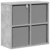  Széf fiókkal Beton Szürke 49,5 x 22 x 47 cm