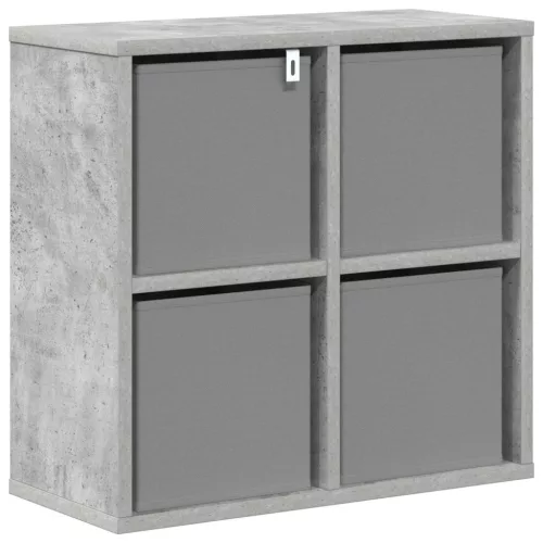  Széf fiókkal Beton Szürke 49,5 x 22 x 47 cm