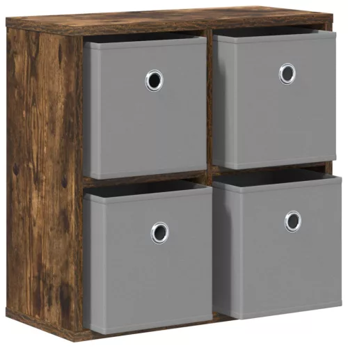  Széf fiókkal Füstölt tölgy 49,5 x 22 x 47 cm