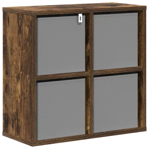  Széf fiókkal Füstölt tölgy 49,5 x 22 x 47 cm