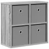  Széf fiókkal Szürke Sonoma 49,5 x 22 x 47 cm