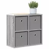  Széf fiókkal Szürke Sonoma 49,5 x 22 x 47 cm