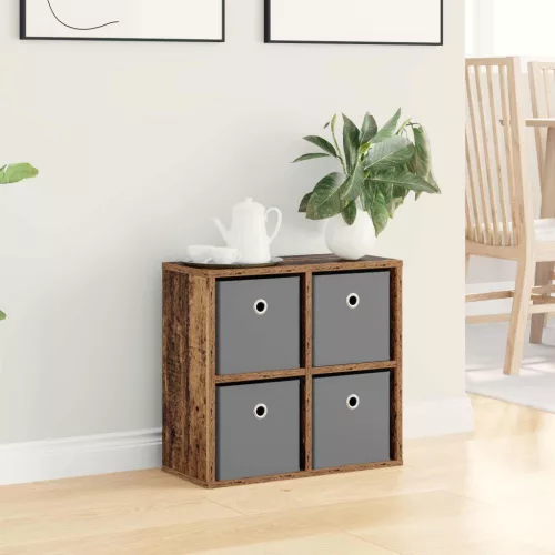  Széf fiókkal Öreg fa 49,5 x 22 x 47 cm