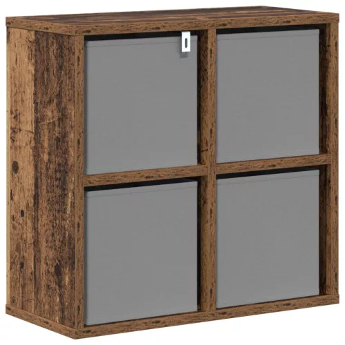  Széf fiókkal Öreg fa 49,5 x 22 x 47 cm