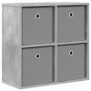  Széf fiókkal Beton Szürke 59,5 x 27 x 57 cm