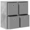  Széf fiókkal Beton Szürke 59,5 x 27 x 57 cm
