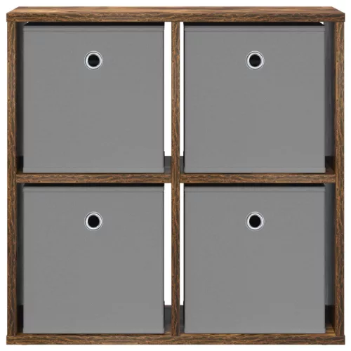  Széf fiókkal Füstölt tölgy 59,5 x 27 x 57 cm