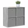  Széf fiókkal Szürke Sonoma 59,5 x 27 x 57 cm