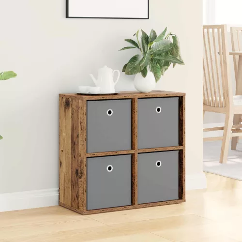  Széf fiókkal Öreg fa 59,5 x 27 x 57 cm