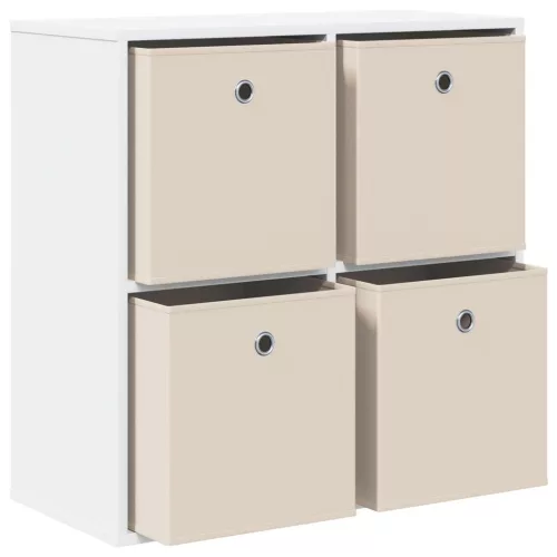  Széf fiókkal Fehér 68,5 x 32 x 67 cm