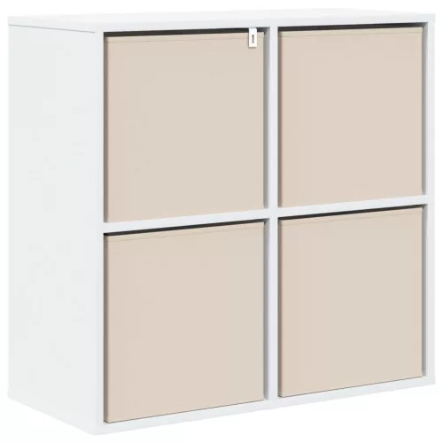  Széf fiókkal Fehér 68,5 x 32 x 67 cm