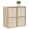  Széf fiókkal Sonoma tölgy 68,5 x 32 x 67 cm