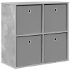  Széf fiókkal Beton Szürke 68,5 x 32 x 67 cm