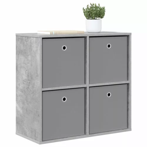 Széf fiókkal Beton Szürke 68,5 x 32 x 67 cm