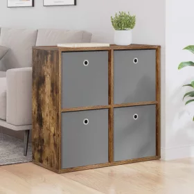  Széf fiókkal Füstölt tölgy 68,5 x 32 x 67 cm