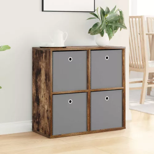  Széf fiókkal Füstölt tölgy 68,5 x 32 x 67 cm