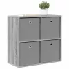  Széf fiókkal Szürke Sonoma 68,5 x 32 x 67 cm