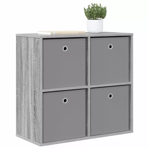  Széf fiókkal Szürke Sonoma 68,5 x 32 x 67 cm