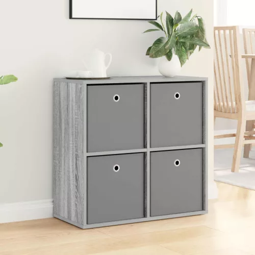  Széf fiókkal Szürke Sonoma 68,5 x 32 x 67 cm