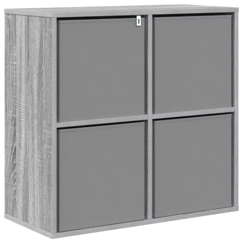  Széf fiókkal Szürke Sonoma 68,5 x 32 x 67 cm