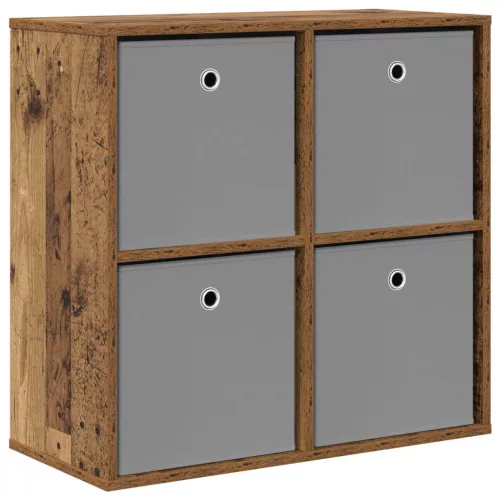  Széf fiókkal Öreg fa 68,5 x 32 x 67 cm