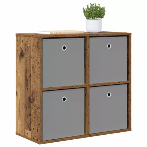  Széf fiókkal Öreg fa 68,5 x 32 x 67 cm