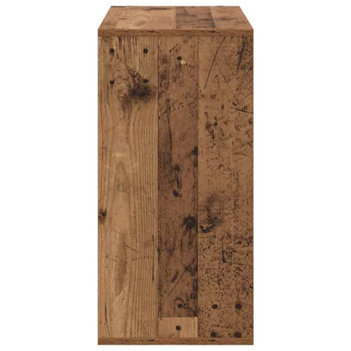  Széf fiókkal Öreg fa 68,5 x 32 x 67 cm