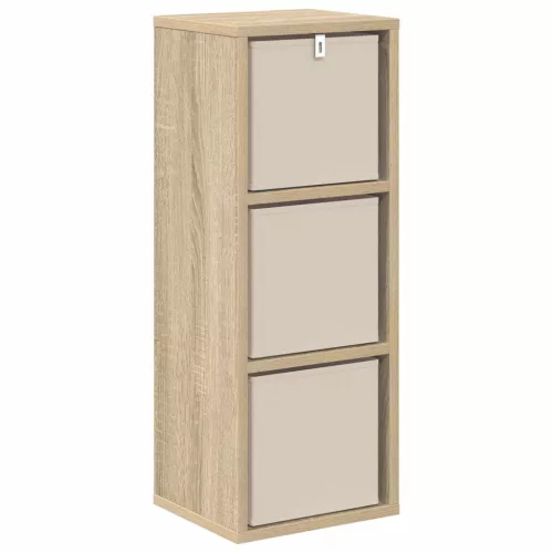  Széf fiókkal Sonoma tölgy 25,5 x 22 x 69,5 cm