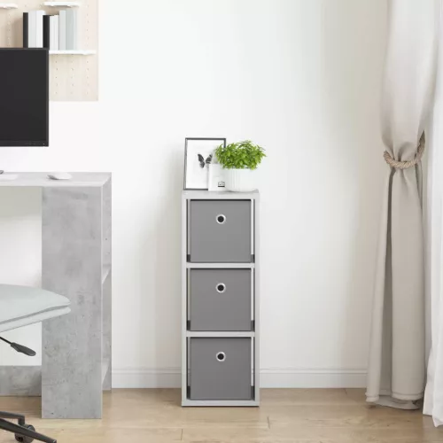  Széf fiókkal Beton Szürke 25,5 x 22 x 69,5 cm