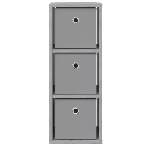  Széf fiókkal Szürke Sonoma 25,5 x 22 x 69,5 cm