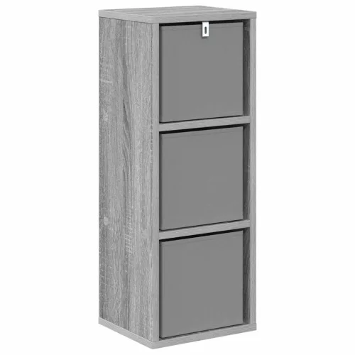 Széf fiókkal Szürke Sonoma 25,5 x 22 x 69,5 cm