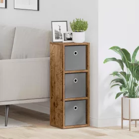  Széf fiókkal Öreg fa 25,5 x 22 x 69,5 cm