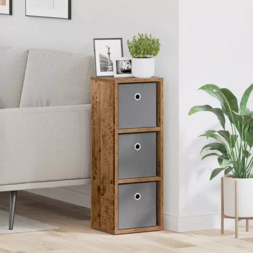  Széf fiókkal Öreg fa 25,5 x 22 x 69,5 cm