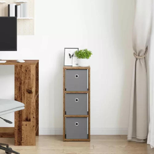  Széf fiókkal Öreg fa 25,5 x 22 x 69,5 cm