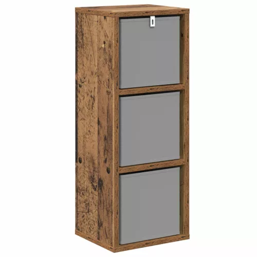  Széf fiókkal Öreg fa 25,5 x 22 x 69,5 cm