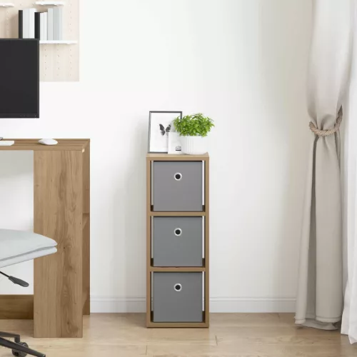  Széf fiókkal Artisan tölgy 25,5 x 22 x 69,5 cm