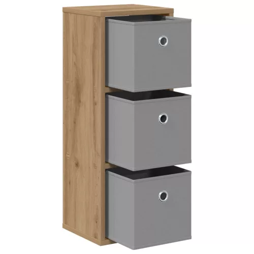  Széf fiókkal Artisan tölgy 25,5 x 22 x 69,5 cm