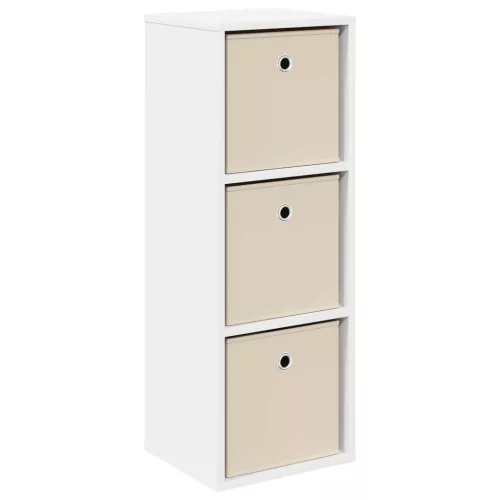 Széf fiókkal Fehér 30,5 x 27 x 84,5 cm
