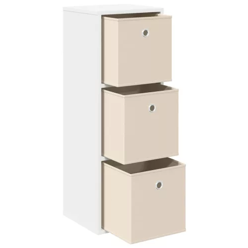  Széf fiókkal Fehér 30,5 x 27 x 84,5 cm