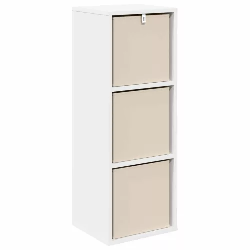  Széf fiókkal Fehér 30,5 x 27 x 84,5 cm