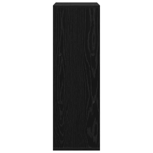  Széf fiókkal Fekete tölgy 30,5 x 27 x 84,5 cm