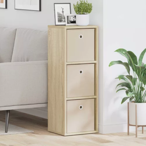  Széf fiókkal Sonoma tölgy 30,5 x 27 x 84,5 cm