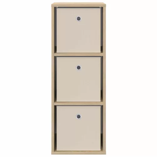  Széf fiókkal Sonoma tölgy 30,5 x 27 x 84,5 cm