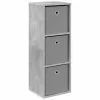  Széf fiókkal Beton Szürke 30,5 x 27 x 84,5 cm