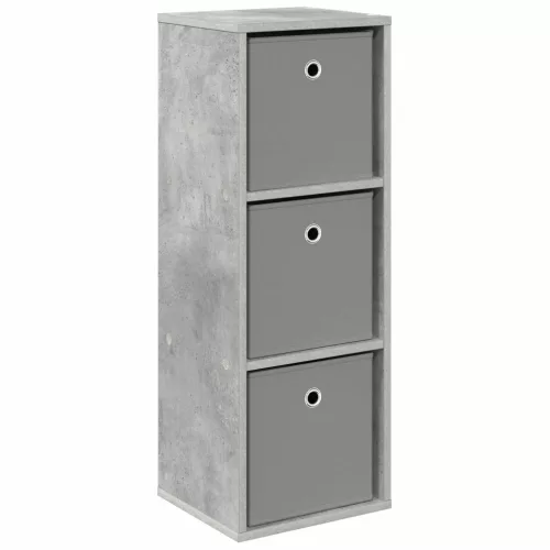  Széf fiókkal Beton Szürke 30,5 x 27 x 84,5 cm