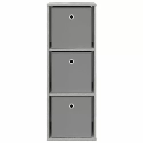  Széf fiókkal Beton Szürke 30,5 x 27 x 84,5 cm