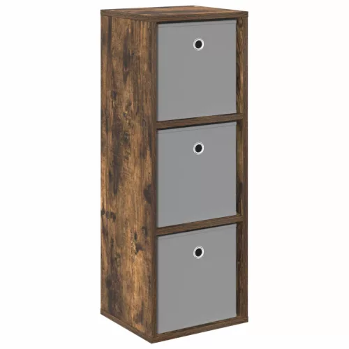  Széf fiókkal Füstölt tölgy 30,5 x 27 x 84,5 cm